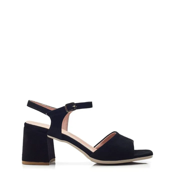 Heeled Sandals Women Moda In Pelle Bsoleful BMiresca Black Suede