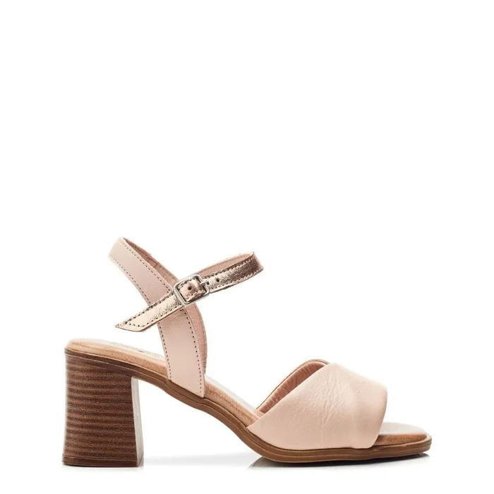 Heeled Sandals Women Moda In Pelle Lanie Cameo Leather