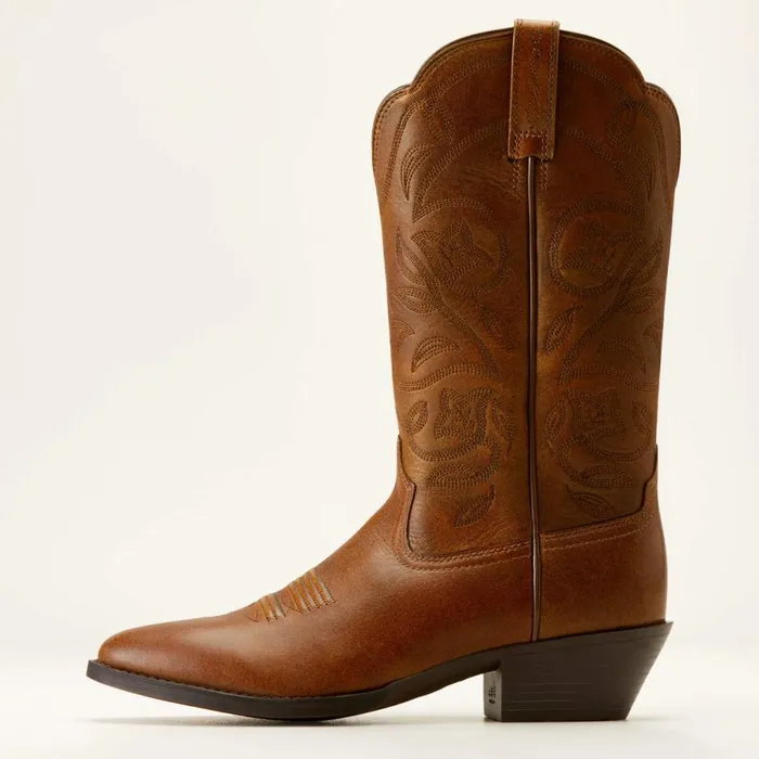 Heritage R Toe Western Boot Copper Brown Women Ariat Western Boots Heritage R Toe Western Boot Copper Brown Women Ariat Western Boots