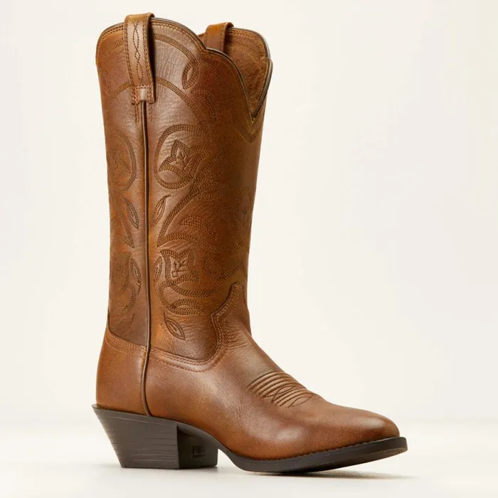 Heritage R Toe Western Boot Copper Brown Women Ariat Western Boots Heritage R Toe Western Boot Copper Brown Women Ariat Western Boots