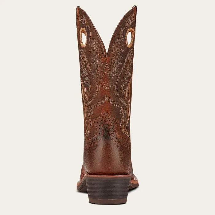 Heritage Roughstock Western Boot Brown Oiled Rowdy Men Ariat Western Boots
