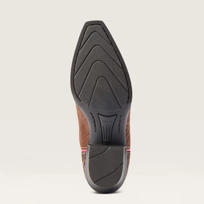Heritage Star Western Boot Brown Floral Emboss Kids Ariat Big Kids039 Footwear Heritage Star Western Boot Brown Floral Emboss Kids Ariat Big Kids039 Footwear