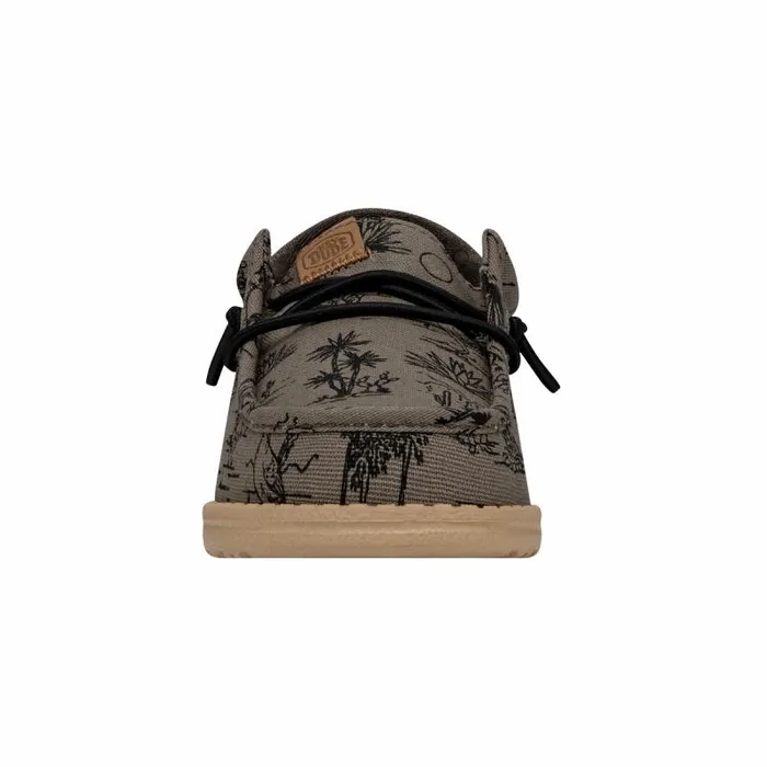 Hey Dude Big Kids Wally Youth Desert Olive 8211 Kids Hey Dude Big Kids Wally Youth Desert Olive 8211 Kids