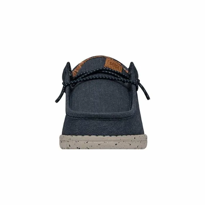 Hey Dude Big Kids Wally Youth Washed Canvas Navy 8211 Kids Hey Dude Big Kids Wally Youth Washed Canvas Navy 8211 Kids