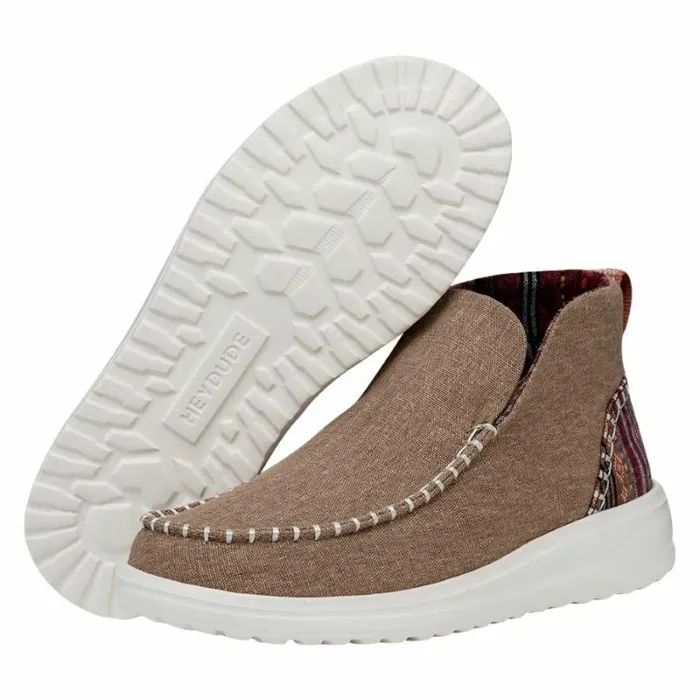 Hey Dude Boots Denny Crafted Brown 8211 Women Hey Dude Boots Denny Crafted Brown 8211 Women