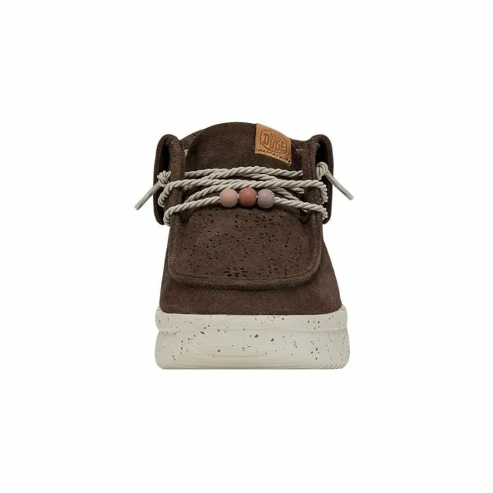 Hey Dude Wendy Wendy Peak Fold Boot Suede Cocoa 8211 Women Hey Dude Wendy Wendy Peak Fold Boot Suede Cocoa 8211 Women