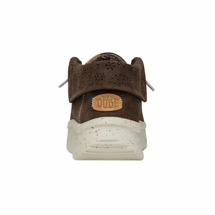 Hey Dude Wendy Wendy Peak Fold Boot Suede Cocoa 8211 Women Hey Dude Wendy Wendy Peak Fold Boot Suede Cocoa 8211 Women