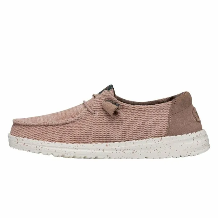 Hey Dude Wendy Wendy Wave Corduroy Pink 8211 Women