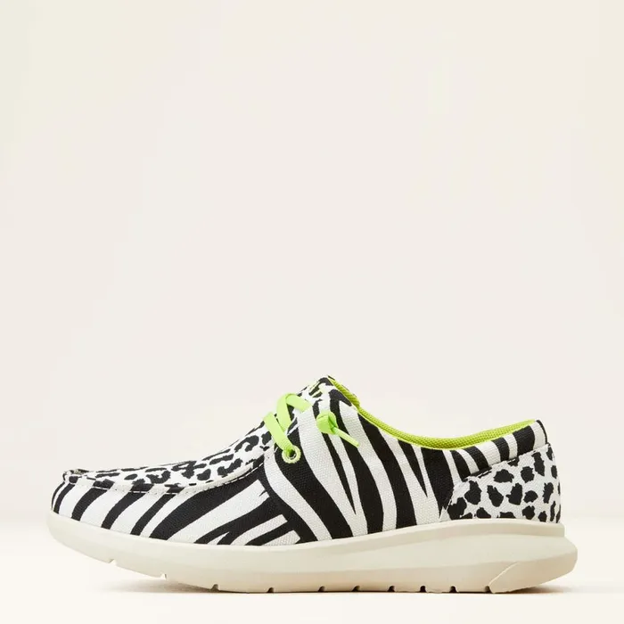 Hilo Black White Animal Print Women Ariat Shoes and Sneakers Hilo Black White Animal Print Women Ariat Shoes and Sneakers