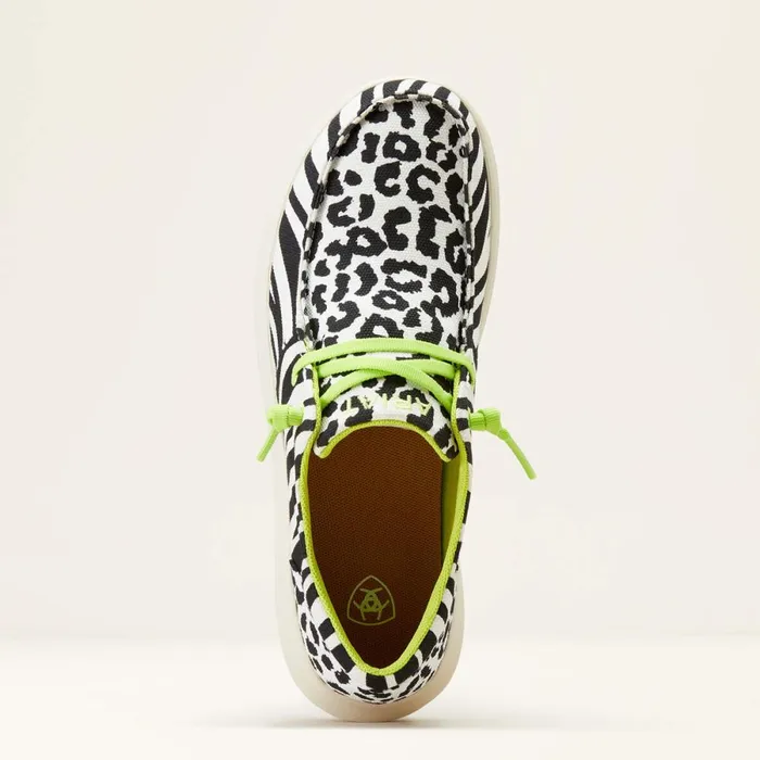 Hilo Black White Animal Print Women Ariat Shoes and Sneakers Hilo Black White Animal Print Women Ariat Shoes and Sneakers