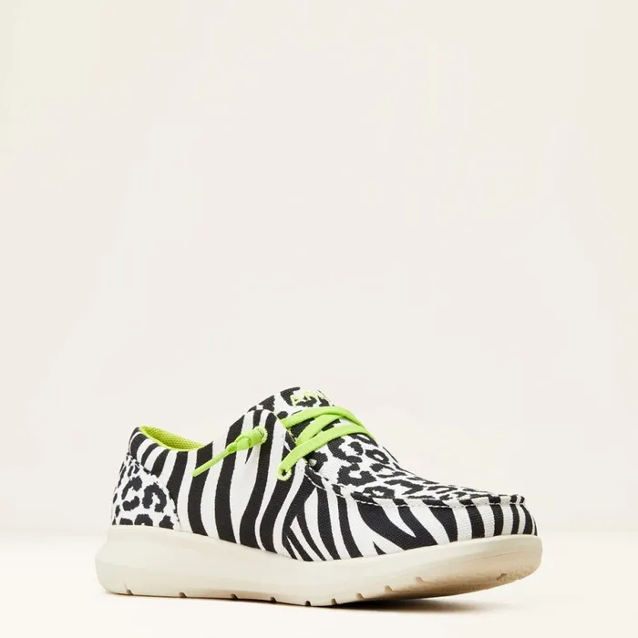 Hilo Black White Animal Print Women Ariat Shoes and Sneakers Hilo Black White Animal Print Women Ariat Shoes and Sneakers