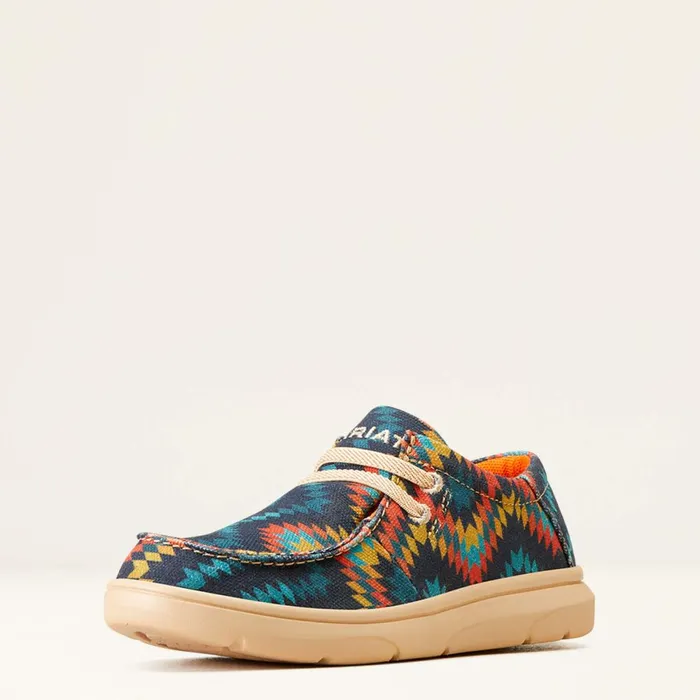 Hilo Blue Aztec Kids Ariat Big Kids039 Footwear