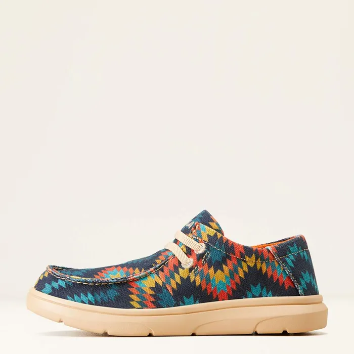 Hilo Blue Aztec Kids Ariat Big Kids039 Footwear Hilo Blue Aztec Kids Ariat Big Kids039 Footwear