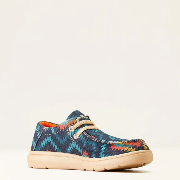 Hilo Blue Aztec Kids Ariat Big Kids039 Footwear Hilo Blue Aztec Kids Ariat Big Kids039 Footwear