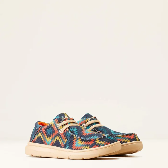 Hilo Blue Aztec Kids Ariat Big Kids039 Footwear Hilo Blue Aztec Kids Ariat Big Kids039 Footwear
