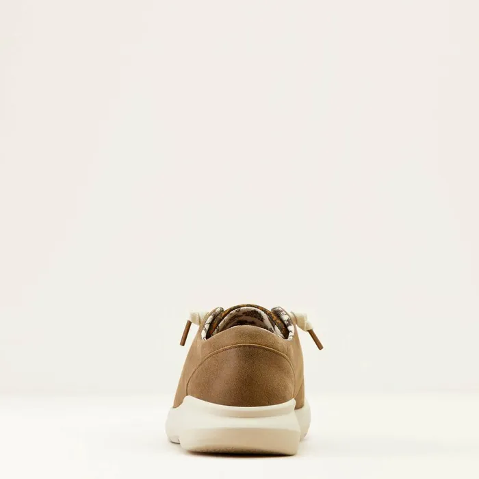 Hilo Brown Bomberdistressed Hide Emboss Women Ariat Shoes and Sneakers