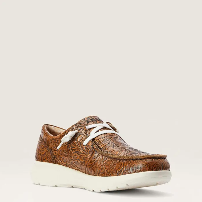 Hilo Brown Floral Emboss Women Ariat Shoes and Sneakers Hilo Brown Floral Emboss Women Ariat Shoes and Sneakers