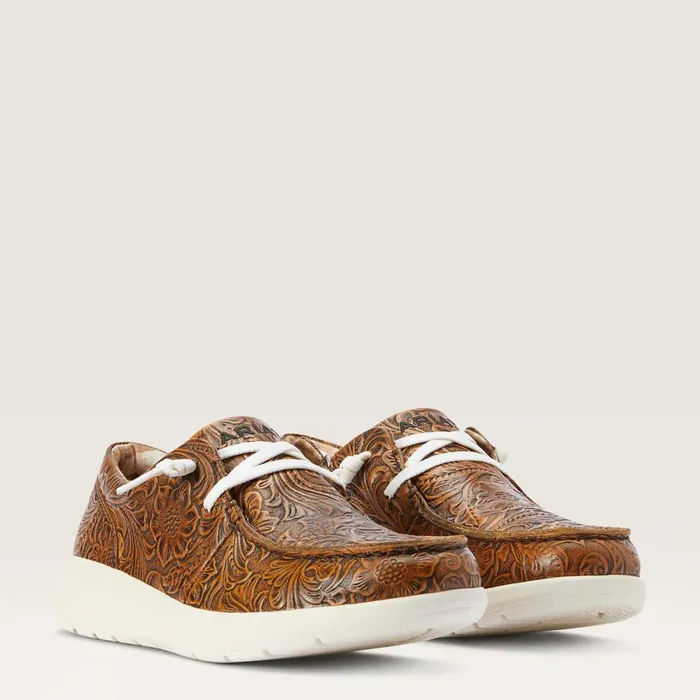 Hilo Brown Floral Emboss Women Ariat Shoes and Sneakers Hilo Brown Floral Emboss Women Ariat Shoes and Sneakers