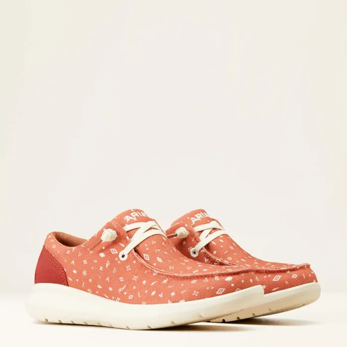 Hilo Sendero Clay Dibujo Print Women Ariat Shoes and Sneakers