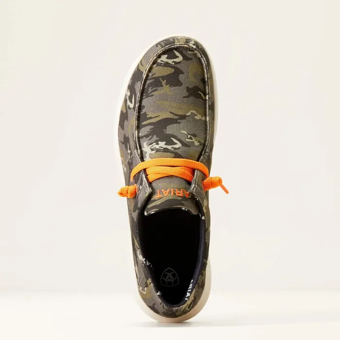 Hilo Stretch Lace Dark Camo Men Ariat Shoes and Sneakers