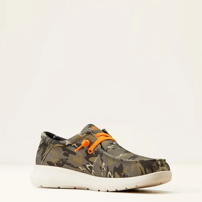 Hilo Stretch Lace Dark Camo Men Ariat Shoes and Sneakers