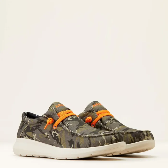 Hilo Stretch Lace Dark Camo Men Ariat Shoes and Sneakers