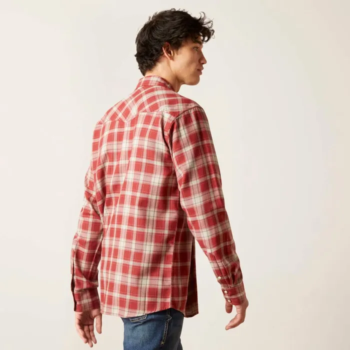 Holton Retro Fit Shirt Rosewood Men Ariat Button Down Shirts Holton Retro Fit Shirt Rosewood Men Ariat Button Down Shirts