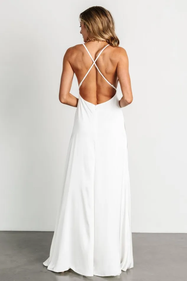 Hope Maxi Dress Off White Women Baltic Born Bridal Hope Maxi Dress Off White Women Baltic Born Bridal