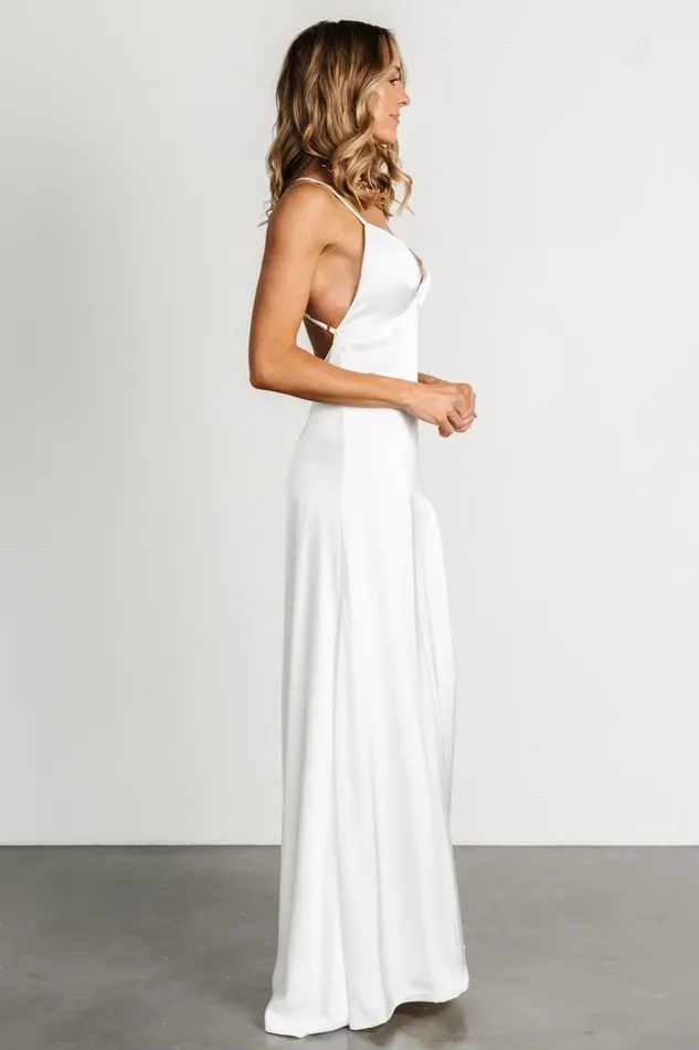 Hope Maxi Dress Off White Women Baltic Born Bridal Hope Maxi Dress Off White Women Baltic Born Bridal