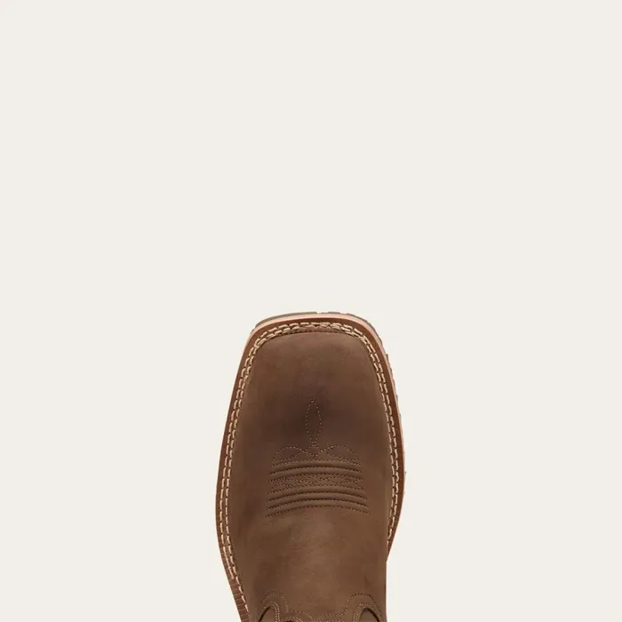 Hybrid Rancher Waterproof Western Boot Oily Distressed Brown Men Ariat Western Boots