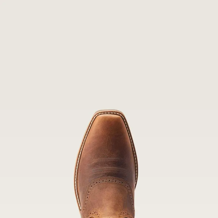 Hybrid Roughstock Square Toe Cowboy Boot Sorrel Crunch Men Ariat Western Boots Hybrid Roughstock Square Toe Cowboy Boot Sorrel Crunch Men Ariat Western Boots