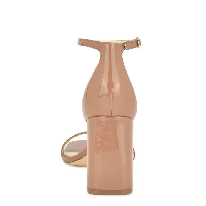 Ilea Ankle Strap Sandals Medium Natural Patent Women Nine West Sandals Ilea Ankle Strap Sandals Medium Natural Patent Women Nine West Sandals