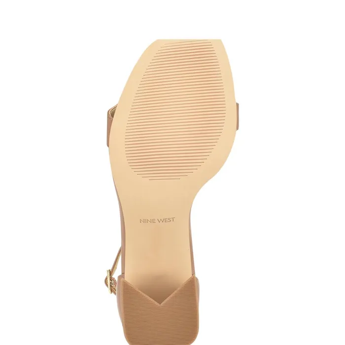 Ilea Ankle Strap Sandals Medium Natural Patent Women Nine West Sandals Ilea Ankle Strap Sandals Medium Natural Patent Women Nine West Sandals