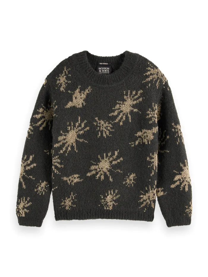 INTARSIA PULLOVER Free Mind Jacquard Kids Scotch and Soda Knitwear