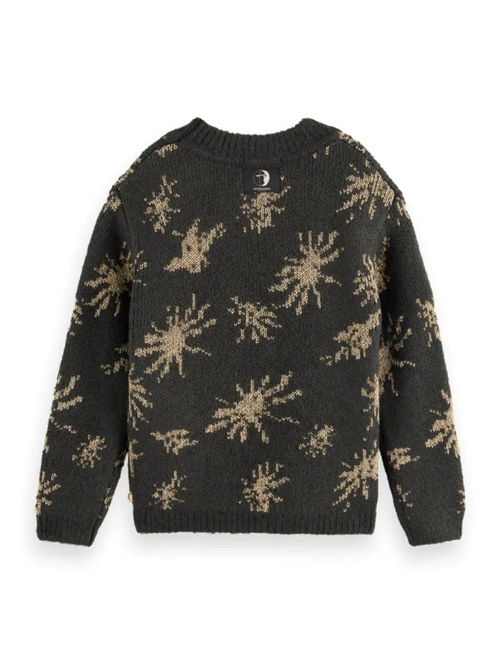 INTARSIA PULLOVER Free Mind Jacquard Kids Scotch and Soda Knitwear