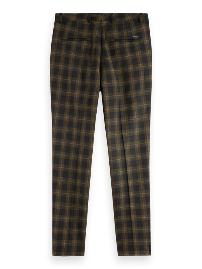 Irving 8211 Yarndyed Tailored Check Chino Golden Brown Check Men Scotch and Soda Pants Irving 8211 Yarndyed Tailored Check Chino Golden Brown Check Men Scotch and Soda Pants