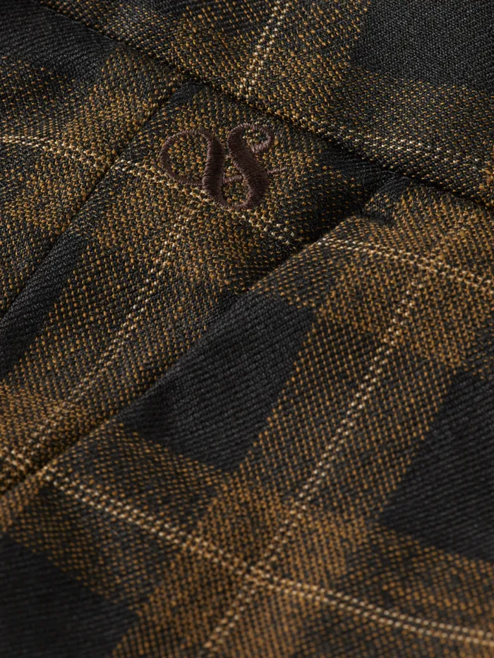 Irving 8211 Yarndyed Tailored Check Chino Golden Brown Check Men Scotch and Soda Pants Irving 8211 Yarndyed Tailored Check Chino Golden Brown Check Men Scotch and Soda Pants