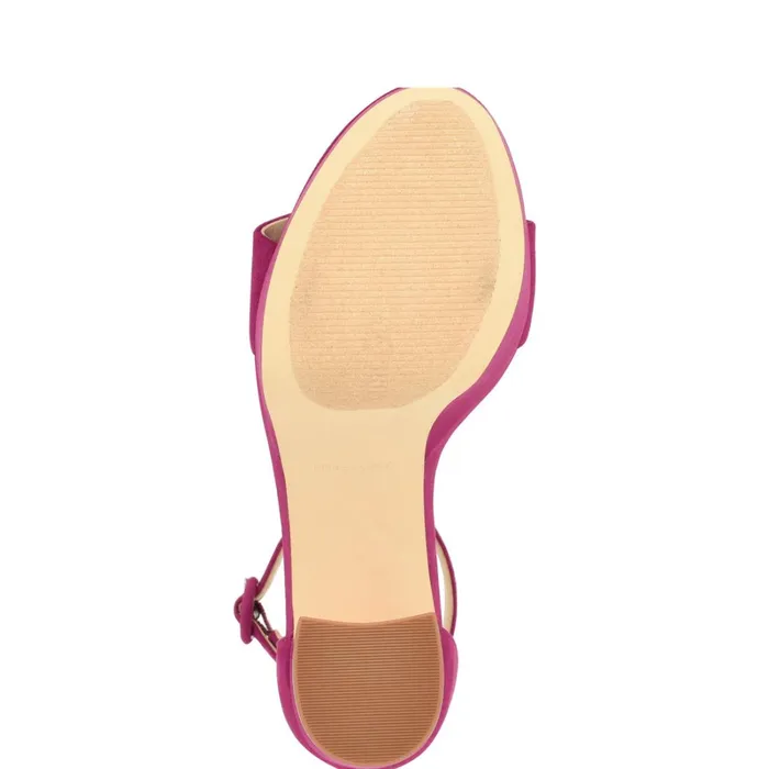 Ivana Ankle Strap Sandals Pink Suede Women Nine West Sandals Ivana Ankle Strap Sandals Pink Suede Women Nine West Sandals