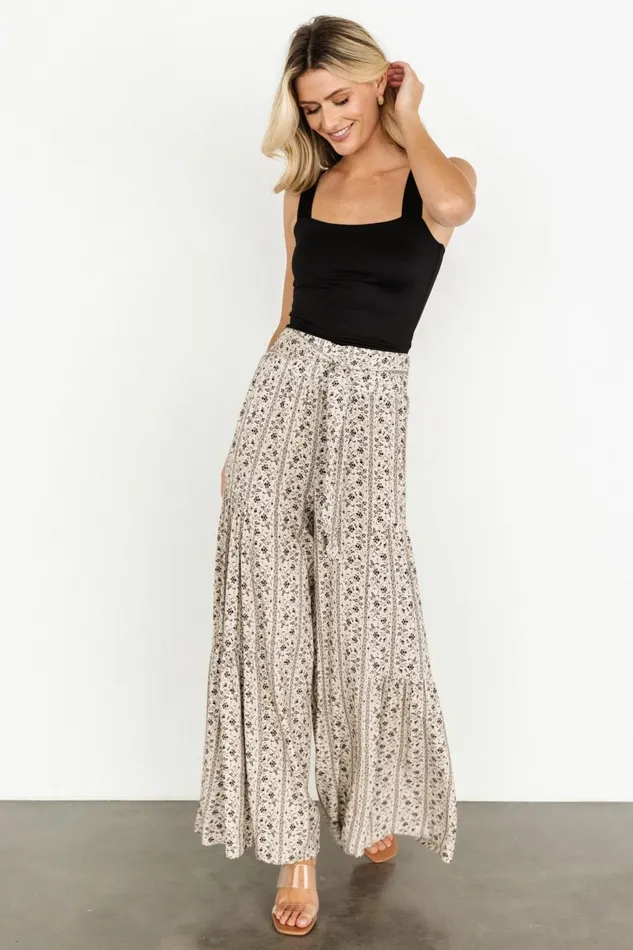 Izmir Pants Sand Black Women Baltic Born Pants
