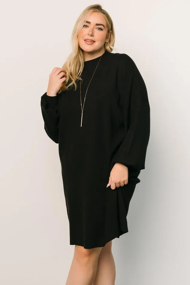 Jennings Sweater Dress Black Women Baltic Born Short Dresses Jennings Sweater Dress Black Women Baltic Born Short Dresses