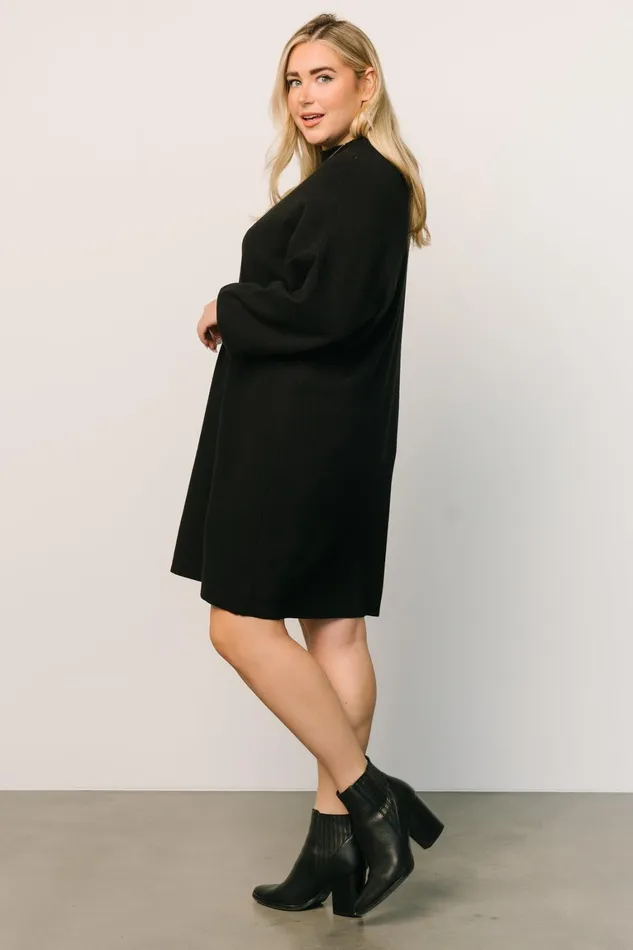Jennings Sweater Dress Black Women Baltic Born Short Dresses Jennings Sweater Dress Black Women Baltic Born Short Dresses