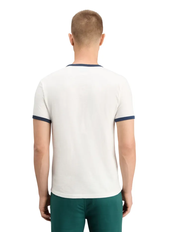 JOE JONAS X SCOTCH SODA RINGER TSHIRT Off White Men Scotch and Soda TShirts and Polo Shirts JOE JONAS X SCOTCH SODA RINGER TSHIRT Off White Men Scotch and Soda TShirts and Polo Shirts
