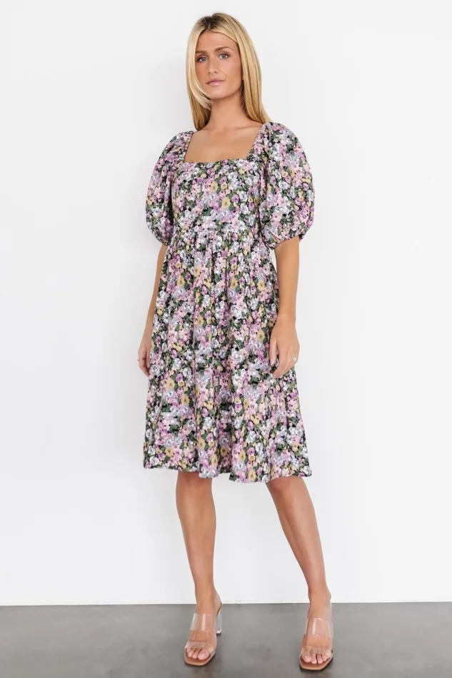 Joyce Corduroy Dress Multi Women Baltic Born Midi Dresses Joyce Corduroy Dress Multi Women Baltic Born Midi Dresses