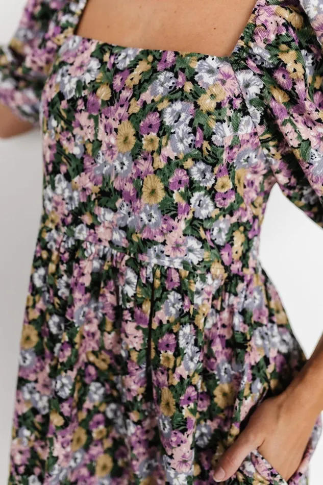 Joyce Corduroy Dress Multi Women Baltic Born Short Dresses Joyce Corduroy Dress Multi Women Baltic Born Short Dresses