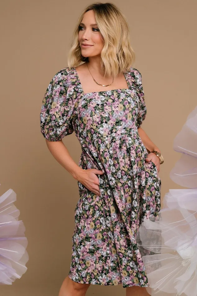 Joyce Corduroy Dress Multi Women Baltic Born Short Dresses Joyce Corduroy Dress Multi Women Baltic Born Short Dresses