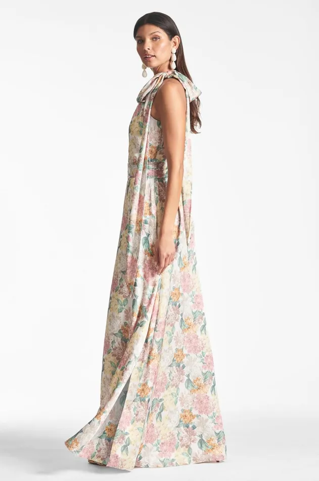Kayla Gown 8211 Antique Bouquet Women Sachin and Babi Formal