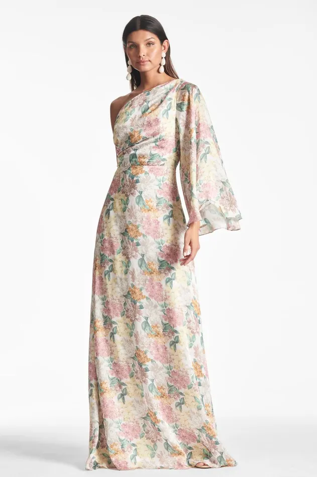 Keely Gown 8211 Antique Bouquet Women Sachin and Babi Formal