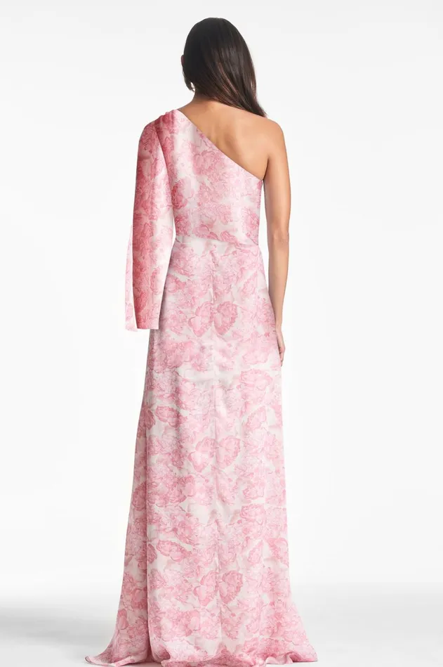 Keely Gown 8211 Rouge Damask Rose Women Sachin and Babi Boho
