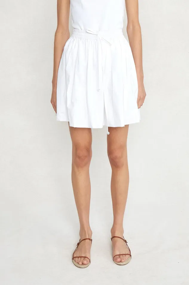 Kelly Bubble Skirt Eggshell Women Chan Luu Bottoms