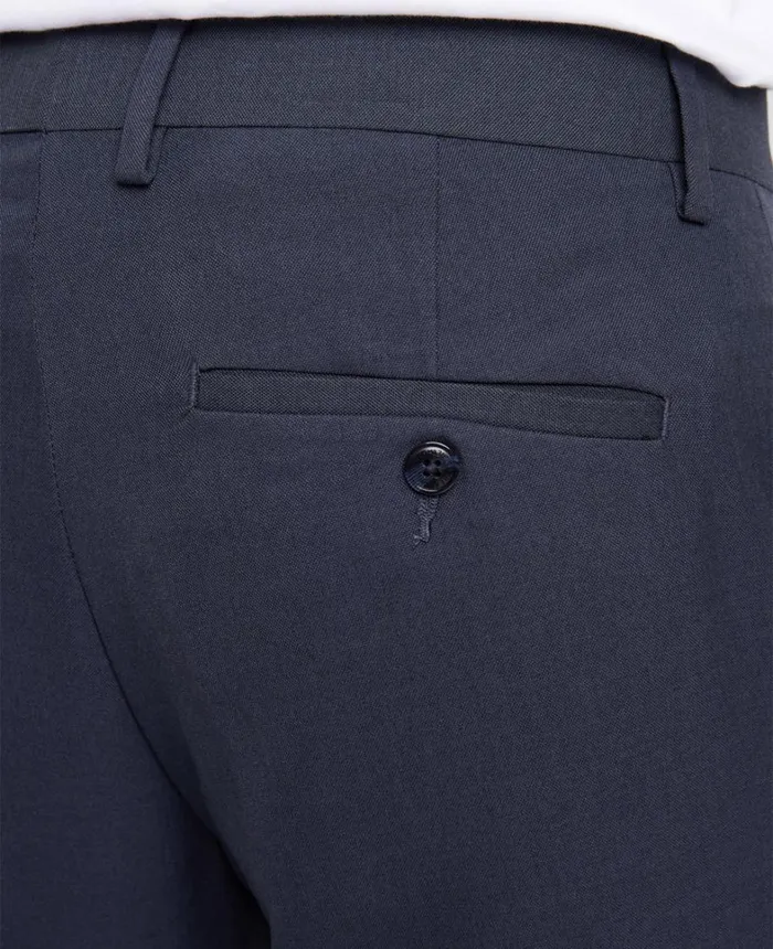 Kenneth Cole Dress Pants Men Stretch ModernFit Dress Pant Navy